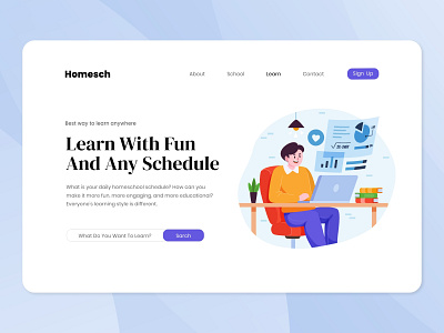 Homesch - Online Learning Platform