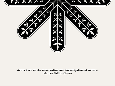 Marcus Tullius Cicero | Art is born geometry illustration illustrator nature nature art nature illustration science stem