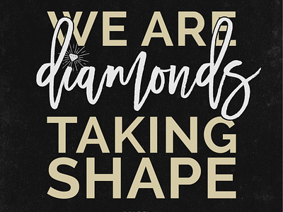 Coldplay | Diamonds Taking Shape