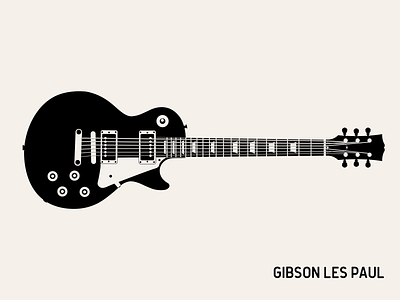 Gibson Les Paul Illustration Illustration Exploration electric guitar gibson guitar les paul music