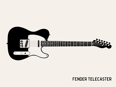 Fender Telecaster Illustration Exploration