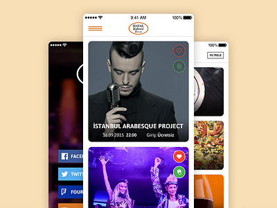 Hayal Kahvesi App Design