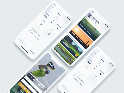 Golf App Design
