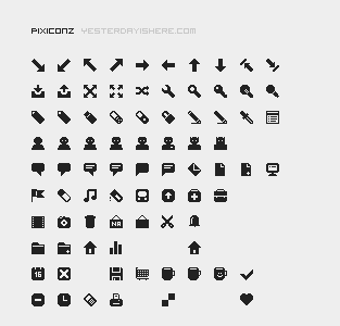 Pixiconz icons