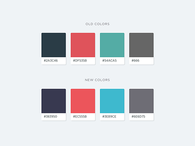 Learn Signal Color Scheme blue color scheme colors cyan flat gray purple red scheme ui