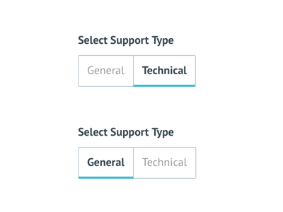 Segmented Control buttons control css forms html mobile radio segmented usability ux