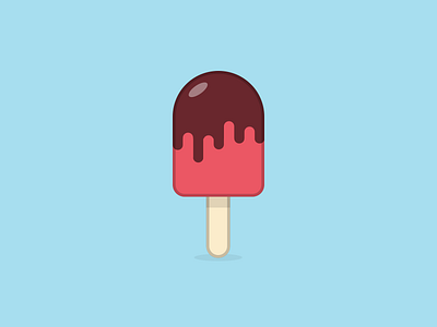 Summer delight delight ice cream icecream illustration simple summer