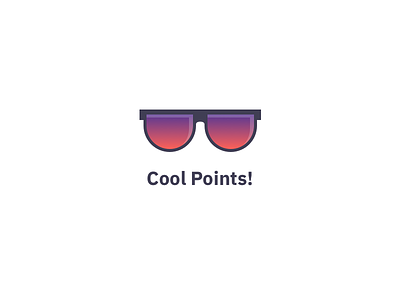 Cool 80s cool delight easter egg fun glasses illustration points sunglasses ux