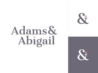 Adams & Abigail - Logo design