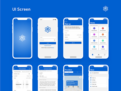 Nuclear Medicine Dose_Mobile App_UI design mobile app mobile design mobile ui ui ux