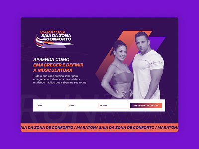 Fitness Landing Page | Scheila Carvalho