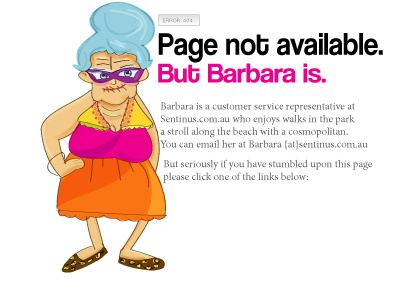 404 Error page 