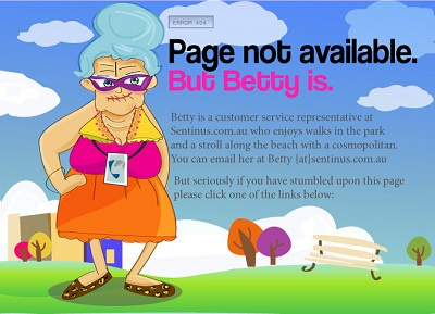 404 Error page 