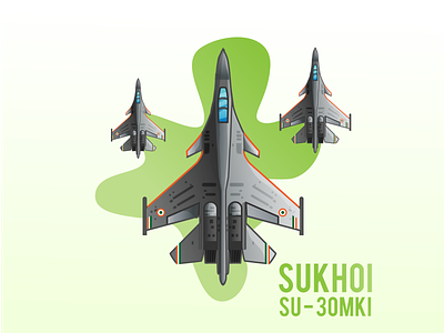 Sukhoi SU-30MKI 2019 airforce airplane art artist clean design design art designer graphicdesign icon icon artwork illustration illustrations illustrator india logo minimal vector