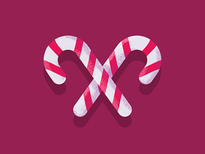 Candy canes! art artist design design art designer graphicdesign icon artwork illustration illustrator vector