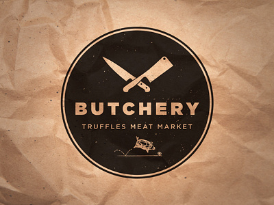 Butchery Logo branding butcher logo market