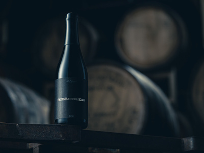 Side Project Beer : Barrel : Time barrel beer bottle branding craft beer design label stout