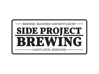 Side Project Brewing Badge Design