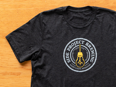 Side Project Brewing Badge T-Shirt