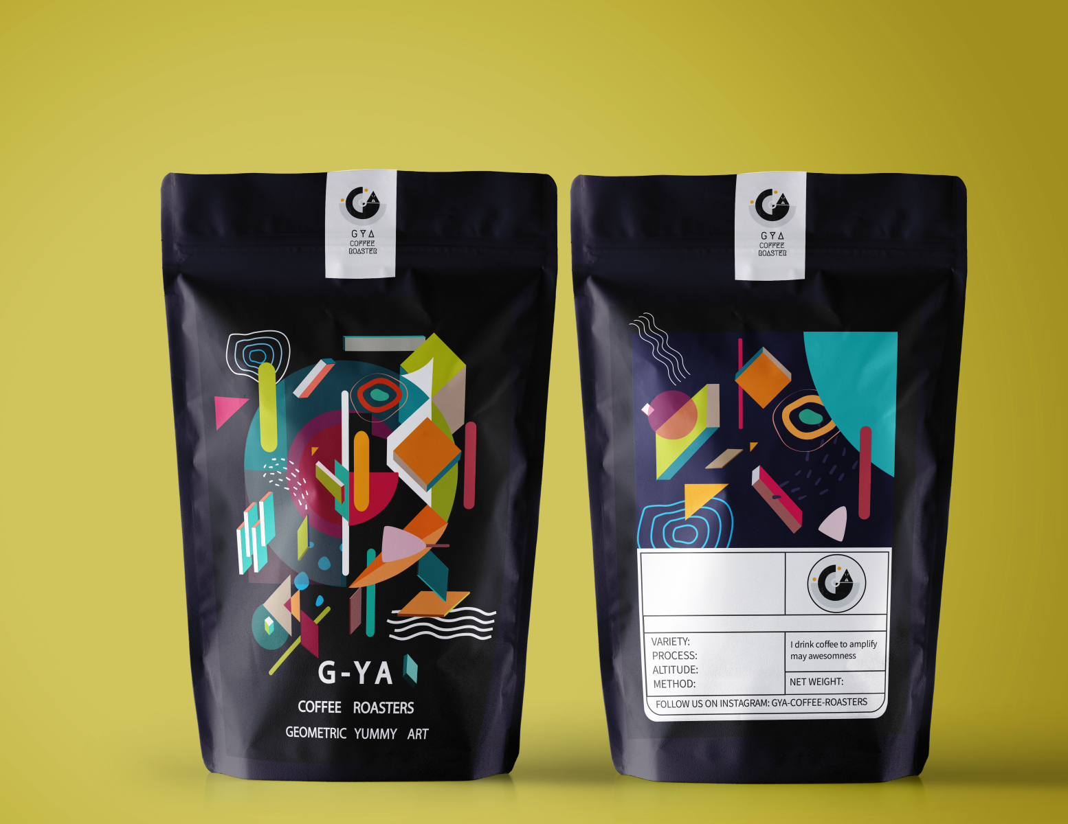 GYA COFFEE PACKAGING DESIGN by Dorsa hashemi on Dribbble