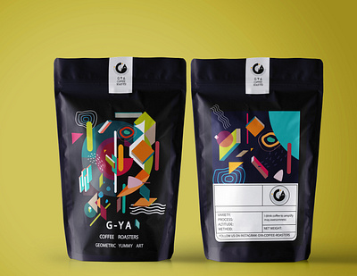 GYA COFFEE PACKAGING DESIGN art branding design illustration illustrator logo packaging