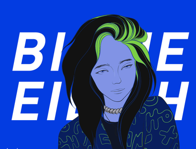 Billie Eilish by Amanda Huang on Dribbble