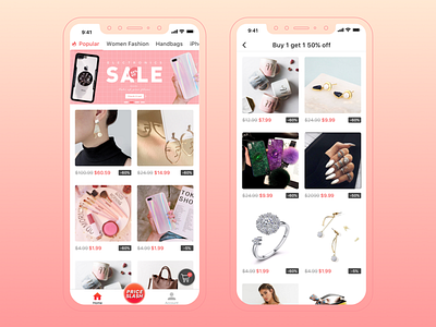 E-commerce App Homepage