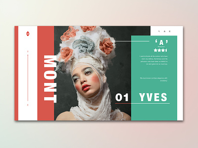 Yves Gallery Dropdown UI concept adobe xd art banner concept design digital fashion graphic design graphic design hero interface landing page photography photoshop screen typography ui ux web design website