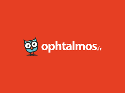 Ophtalmos.fr animal logo logo design ophtalmos owl