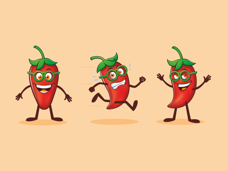 Chillioo character character design chilli chilli pepper chillioo pepper