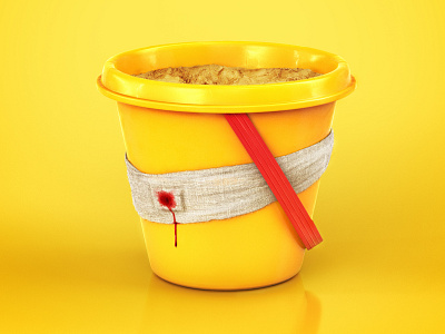 Bucket bucket cgi hurt insurance retouch summer travel yellow
