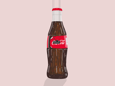 Coca Cola production - illustration by Samy Löwe