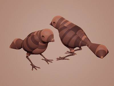Sparrows sparrows zbrush zspheres