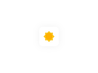 Icon Daily UI #005 app daily dribbble icon interface sunny ui user weather