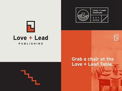 Love + Lead - Brand Identity adobe illustrator brand design brand identity branding design icon illustration illustrator logo look and feel