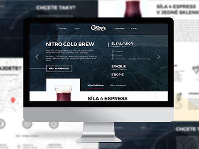 Nitro Cold Brew microsite