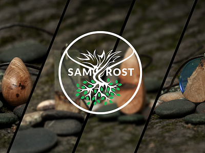 Samorost design logo logo design logotype woodart