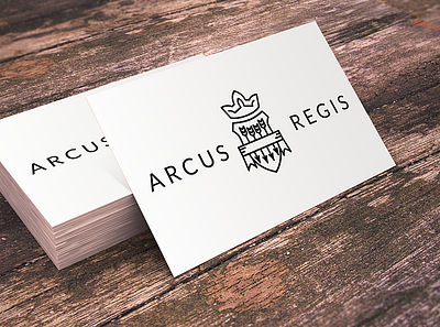 Arcus regis archery brand design logo logodesign typography