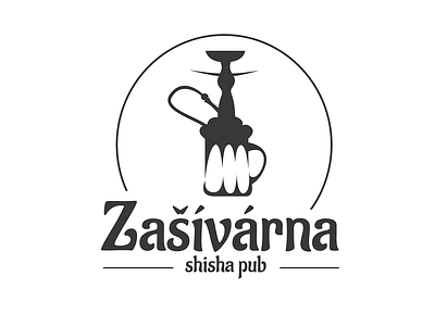 Zasivarna shisa pub bar branding identity design logo logo design logotype pub shisha visual