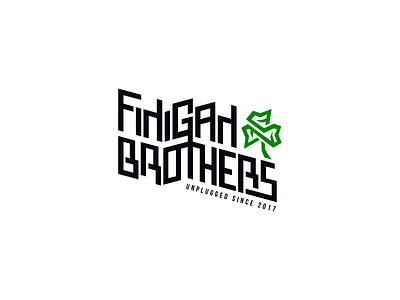 Finigan brothers band branding logo logo design music typography