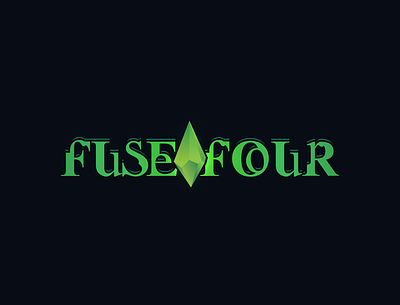 Fuse ♢ Four branding four fusion graphic design hexagon logo plumbob plummet studio