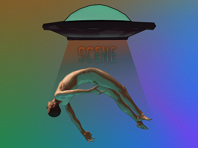 Scene: Ufo & Abduction