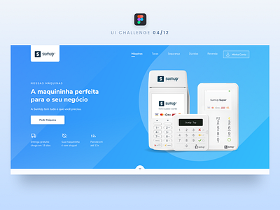 SumUp - UI Challenge 04/12 card credit card checkout creditcard redesign ui ux website