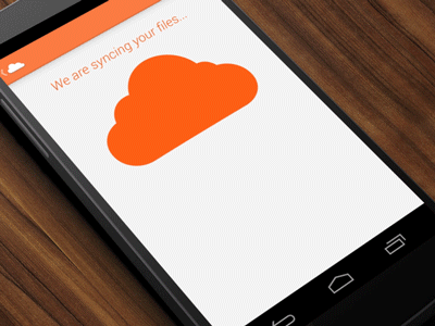 Cloud Sync Animation animation