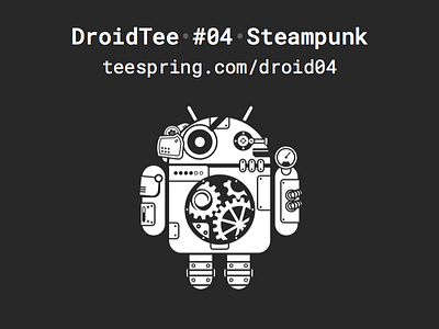 DroidTee #04 Steampunk