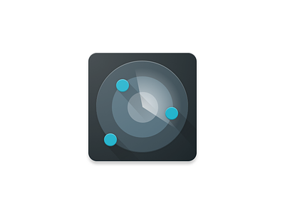 GPS Status and Toolbox (Radar) Icon android icon iconography material design product icon radar