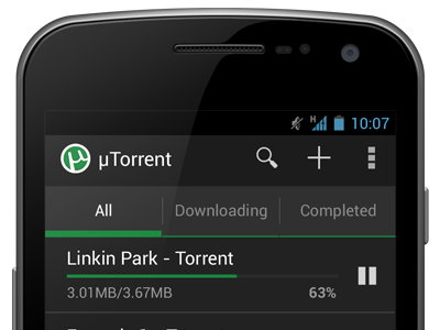 µTorrent for Android - Redesigned