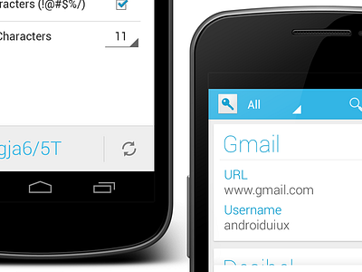 Password Manager Redesigned [Android] android android design android ui ui ux