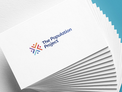 Logo Design for The Population Project branding community logo graphic design graphic artist icon logo logo design logodesign logos typography