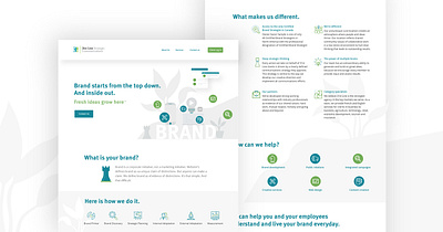 Web Design for an Agency graphic design icon illustration ui ux